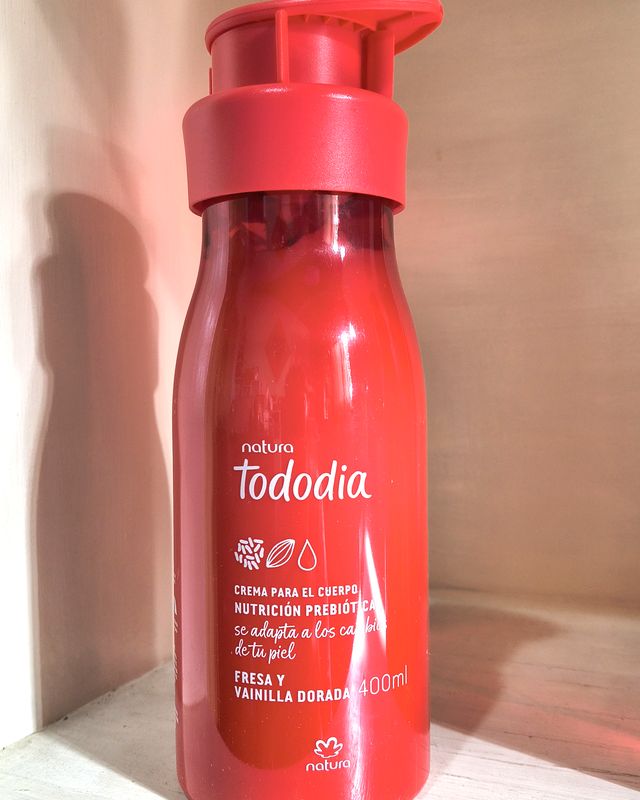 Crema Corporal Tododia 400ml – Nutrición prebiótica · varias fragancias – Natura en Ailu Showroom, perfumería en Ensenada con envíos a toda Argentina