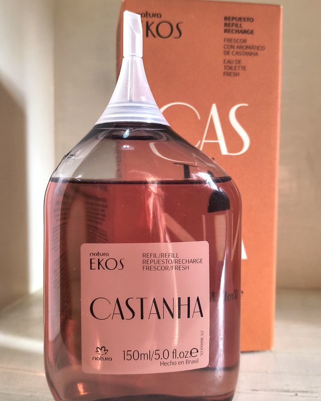 Frescor Castañha – Ekos · agua de colonia · 150ml – Natura en Ailu Showroom, perfumería en Ensenada con envíos a toda Argentina