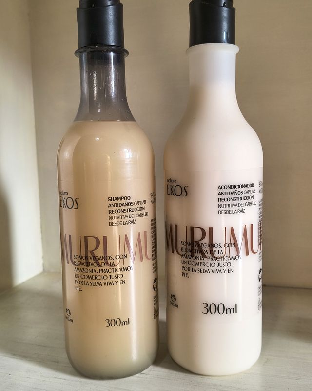 Kit Murumuru Ekos – Shampoo + acondicionador – Natura en Ailu Showroom, perfumería en Ensenada con envíos a toda Argentina